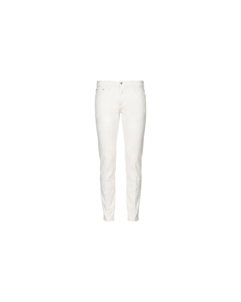 BARBA HOSEN & RÖCKE - Jeanshosenauf YOOX.COM Weiß