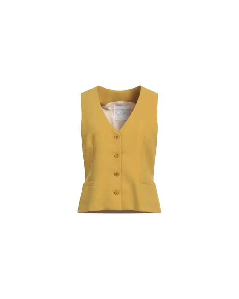 Skills & Genes ANZÜGE und CO-ORDS - Couture-Westenauf YOOX.COM Senf