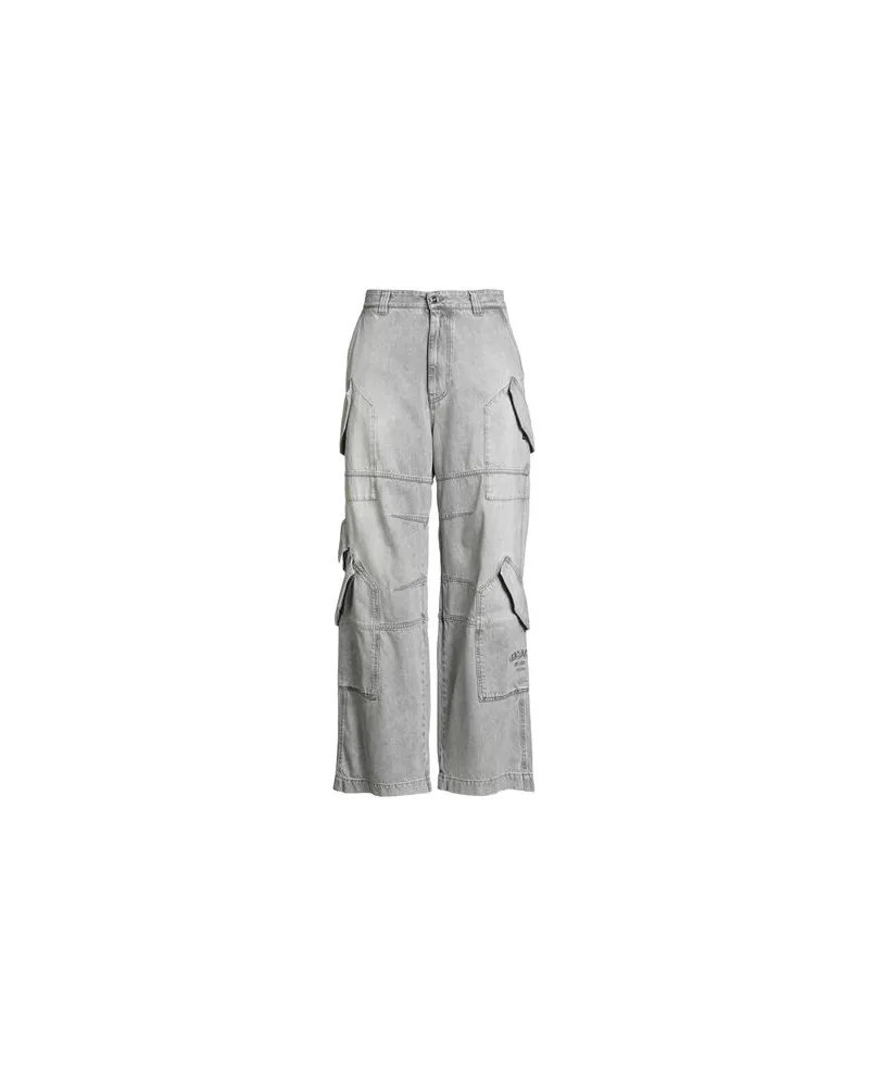 Versace HOSEN & RÖCKE - Jeanshosenauf YOOX.COM Grau