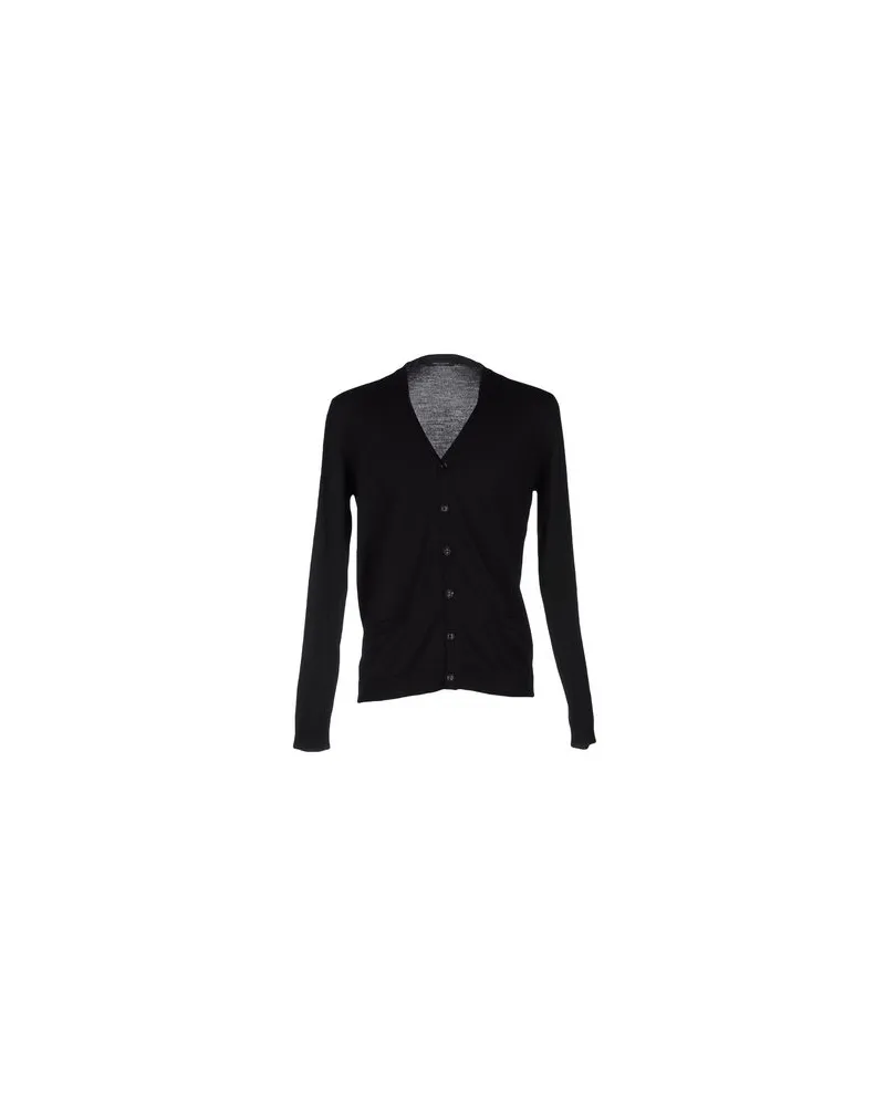 Roberto Collina STRICKWAREN - Strickjackenauf YOOX.COM Schwarz