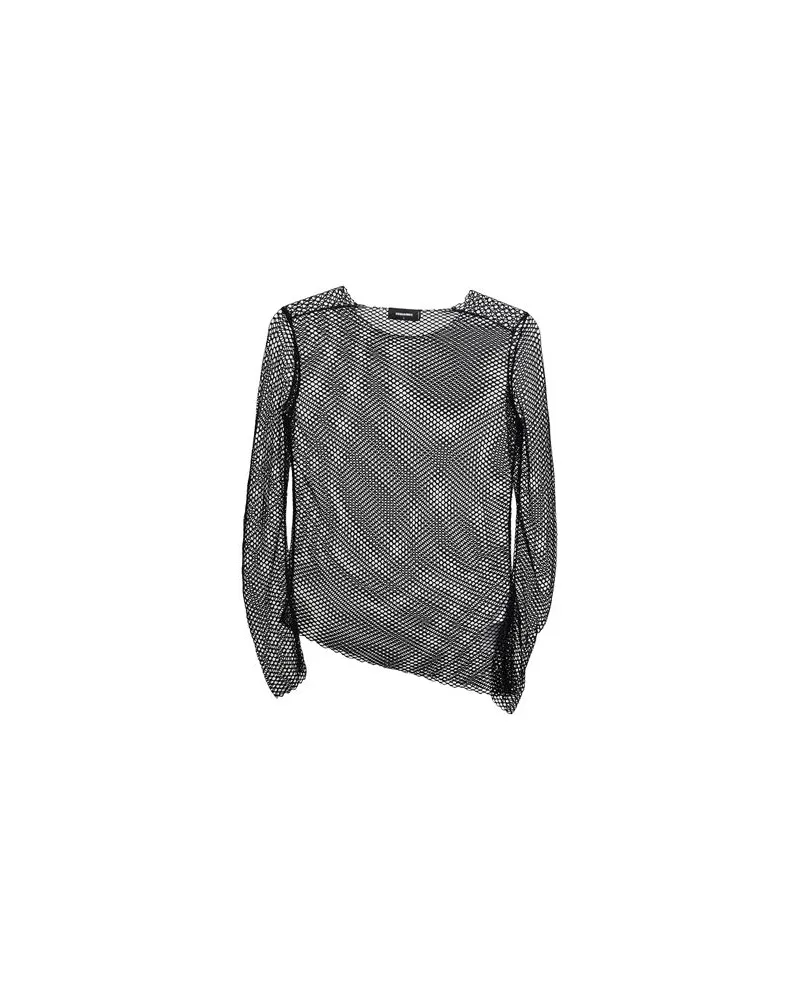 Dsquared2 STRICKWAREN - Pulloverauf YOOX.COM Schwarz