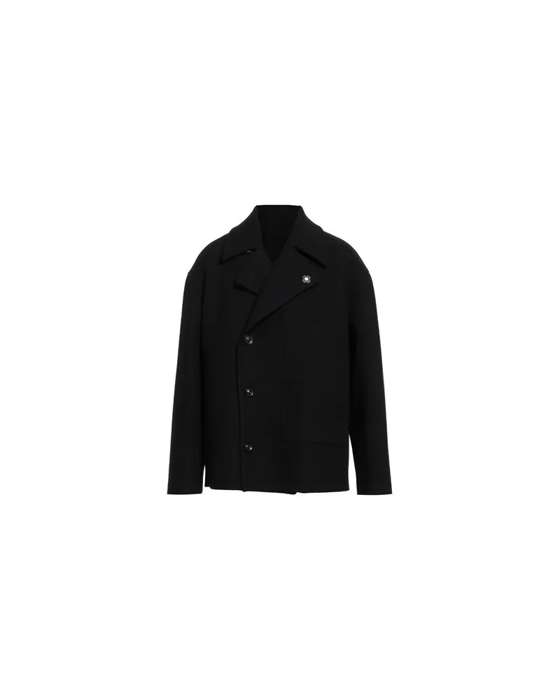 LARDINI JACKEN & MÄNTEL - Mäntelauf YOOX.COM Schwarz