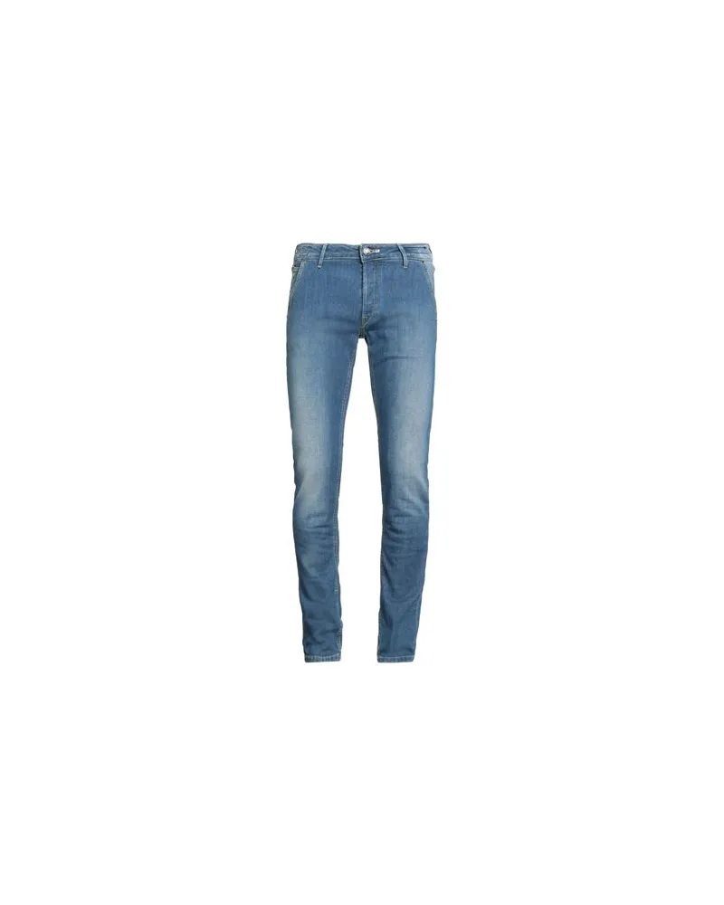 Hand Picked HOSEN & RÖCKE - Jeanshosenauf YOOX.COM Blau