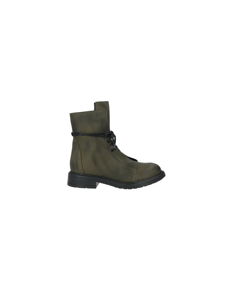 Divine Follie SCHUHE - Stiefelettenauf YOOX.COM Militärgrün