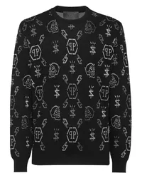 Philipp Plein Pullover Schwarz