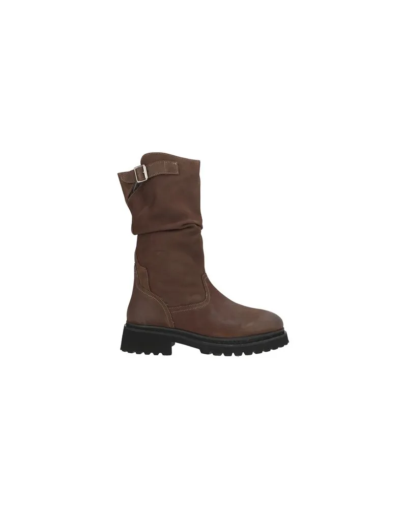 CAFèNOIR  SCHUHE - Stiefelauf YOOX.COM Braun