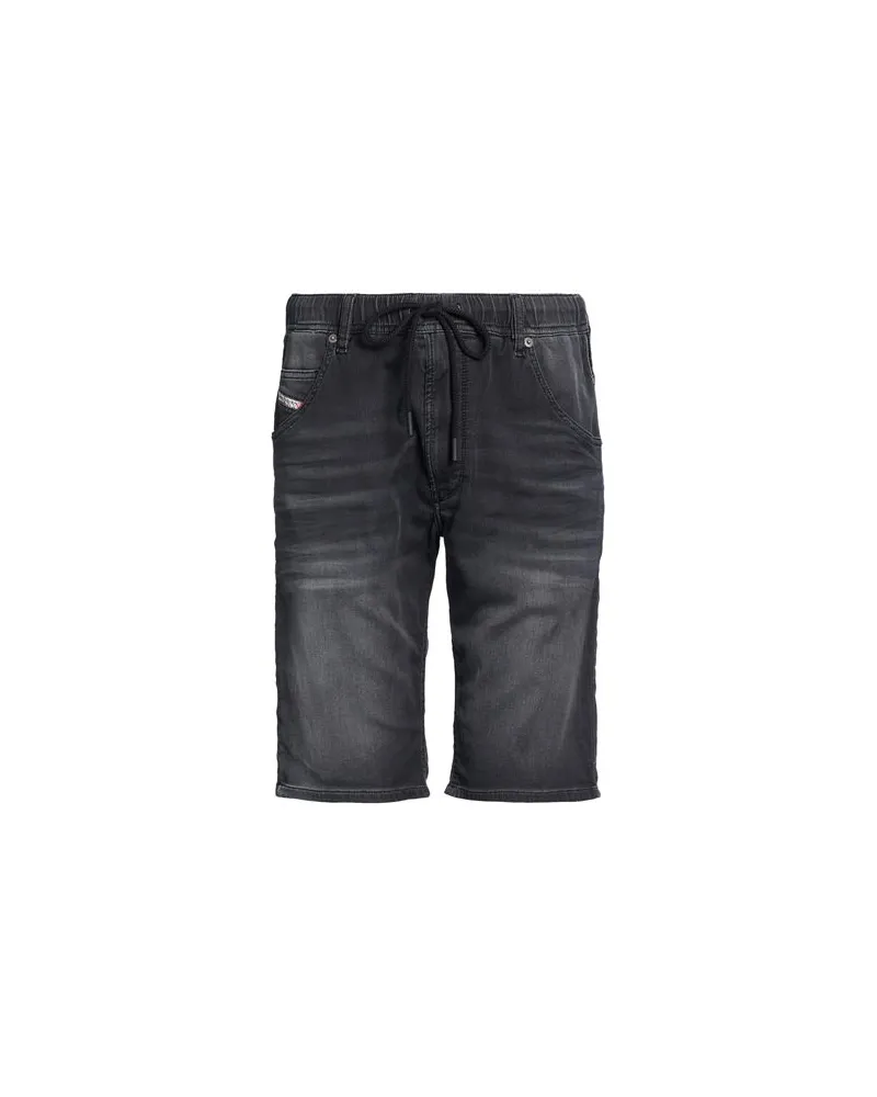 Diesel HOSEN & RÖCKE - Jeansshortsauf YOOX.COM Schwarz