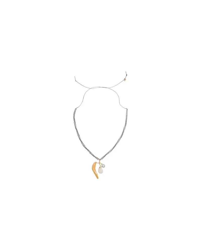 forte_forte SCHMUCK und UHREN - Halskettenauf YOOX.COM Grau