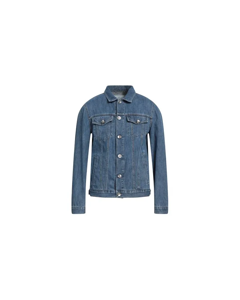Brunello Cucinelli JACKEN & MÄNTEL - Jeansjacken/Mäntelauf YOOX.COM Blau