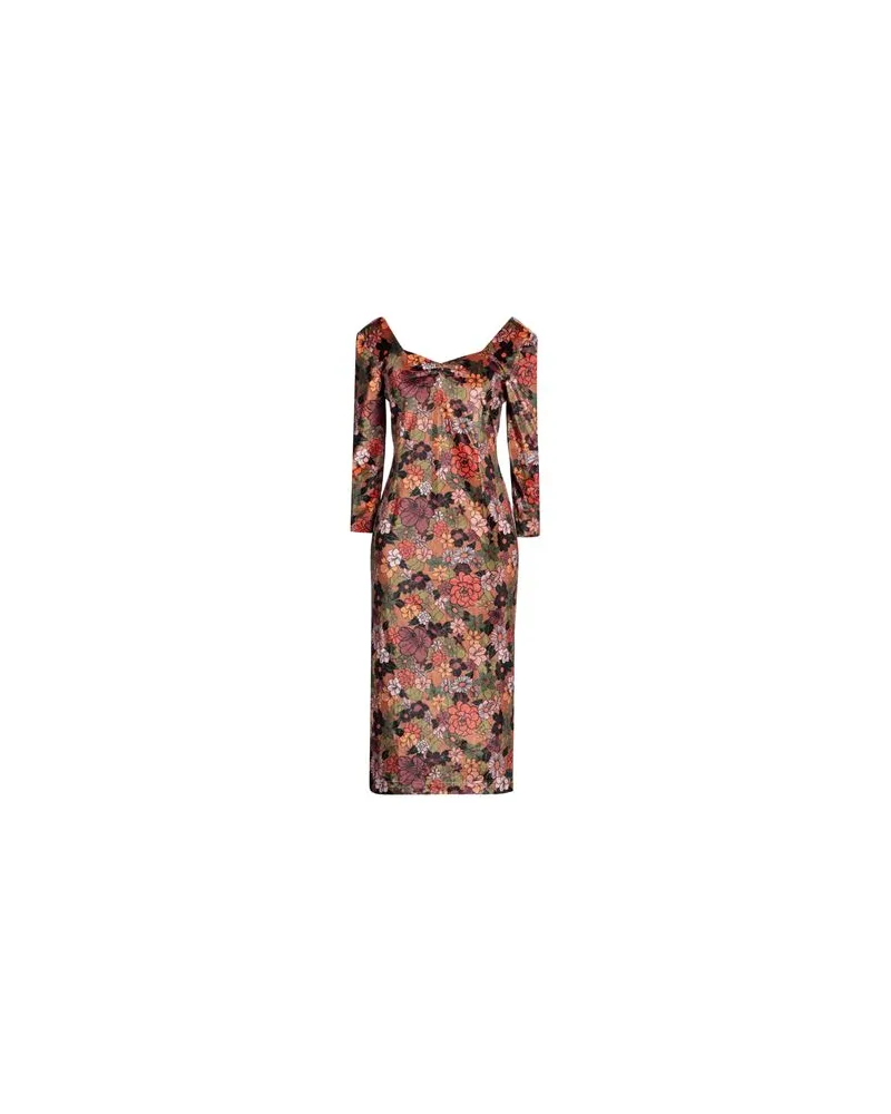 ATTICO KLEIDER - Midi-Kleiderauf YOOX.COM Orange