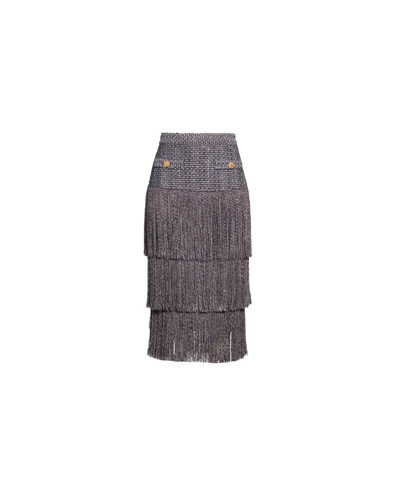 Elisabetta Franchi HOSEN & RÖCKE - Midi-Röckeauf YOOX.COM Pflaume