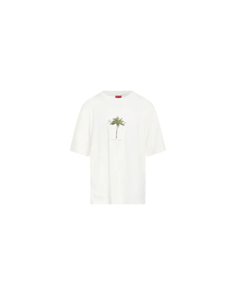 HUGO BOSS TOPS - T-shirtsauf YOOX.COM Weiß