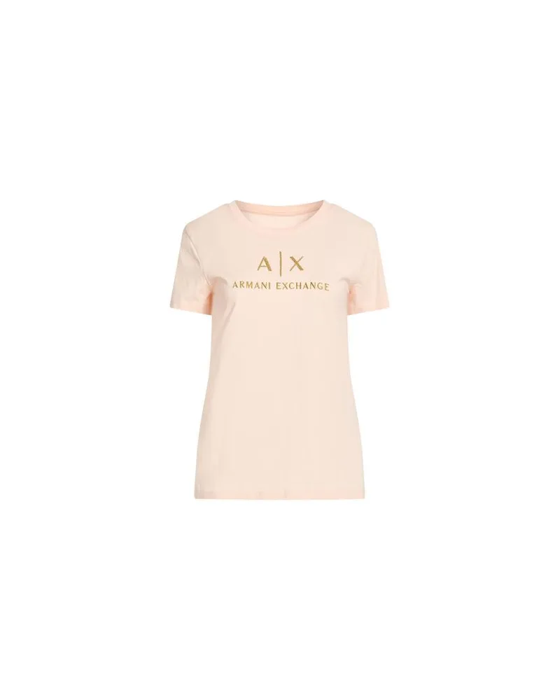 Armani Exchange TOPS - T-shirtsauf YOOX.COM Hellrosa