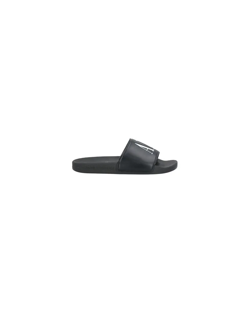 Armani Exchange SCHUHE - Sandalenauf YOOX.COM Schwarz