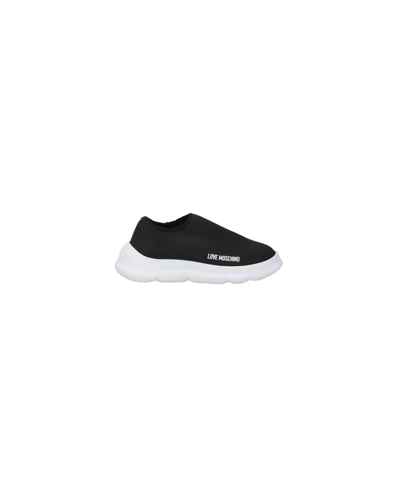 Moschino SCHUHE - Sneakersauf YOOX.COM Schwarz