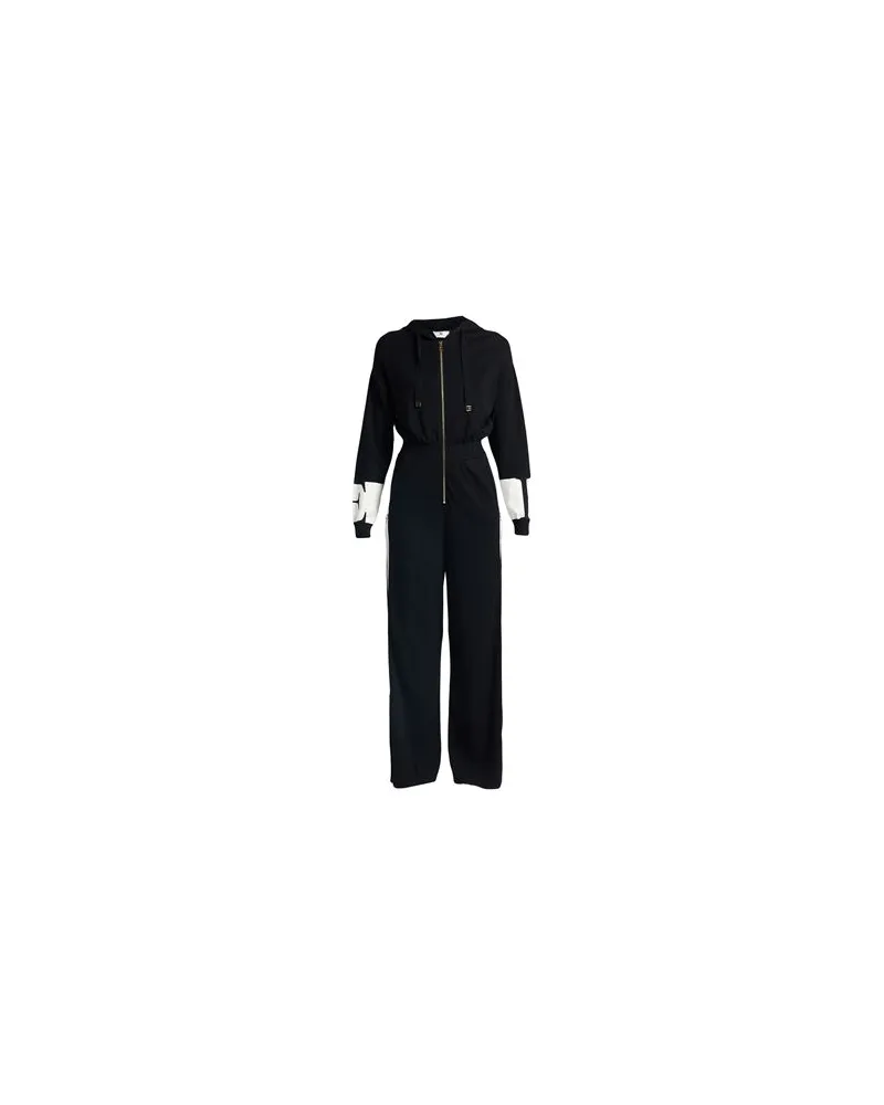 Elisabetta Franchi OVERALLS - Jumpsuitsauf YOOX.COM Schwarz