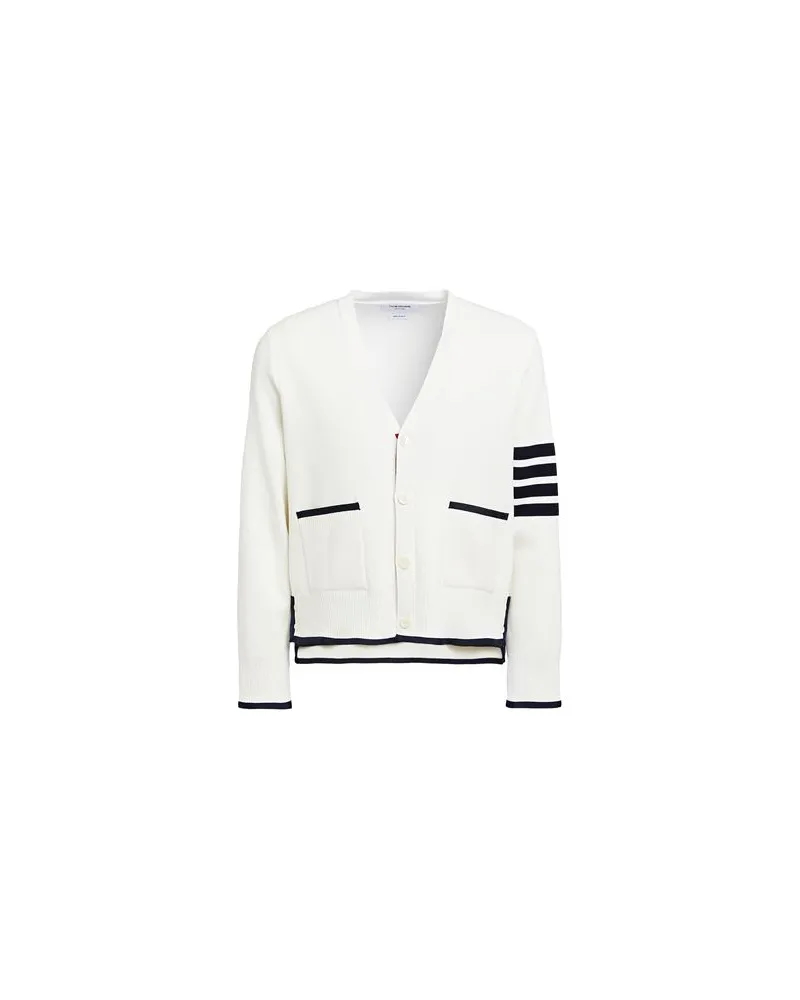 Thom Browne STRICKWAREN - Strickjackenauf YOOX.COM Weiß
