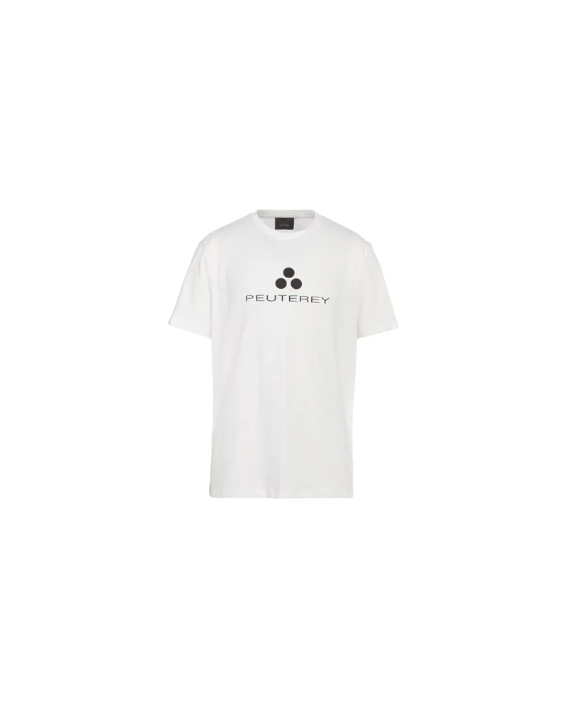 Peuterey TOPS - T-shirtsauf YOOX.COM Weiß