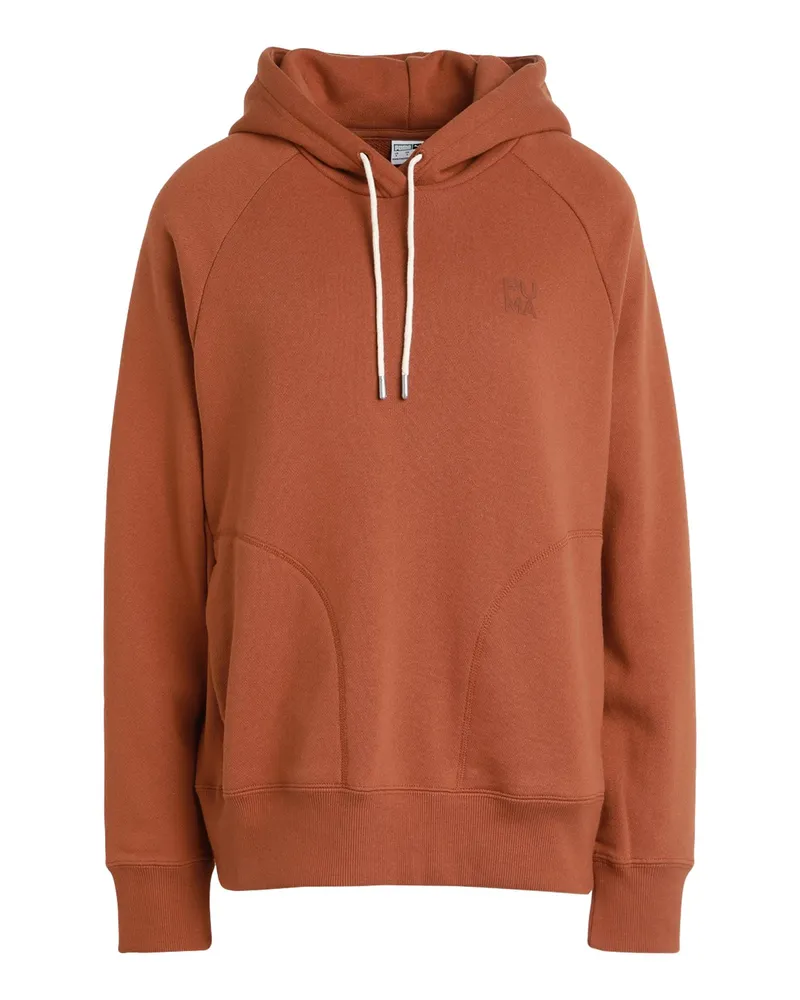 Puma INFUSE Relaxed Hoodie TR Sweatshirt Lederfarben