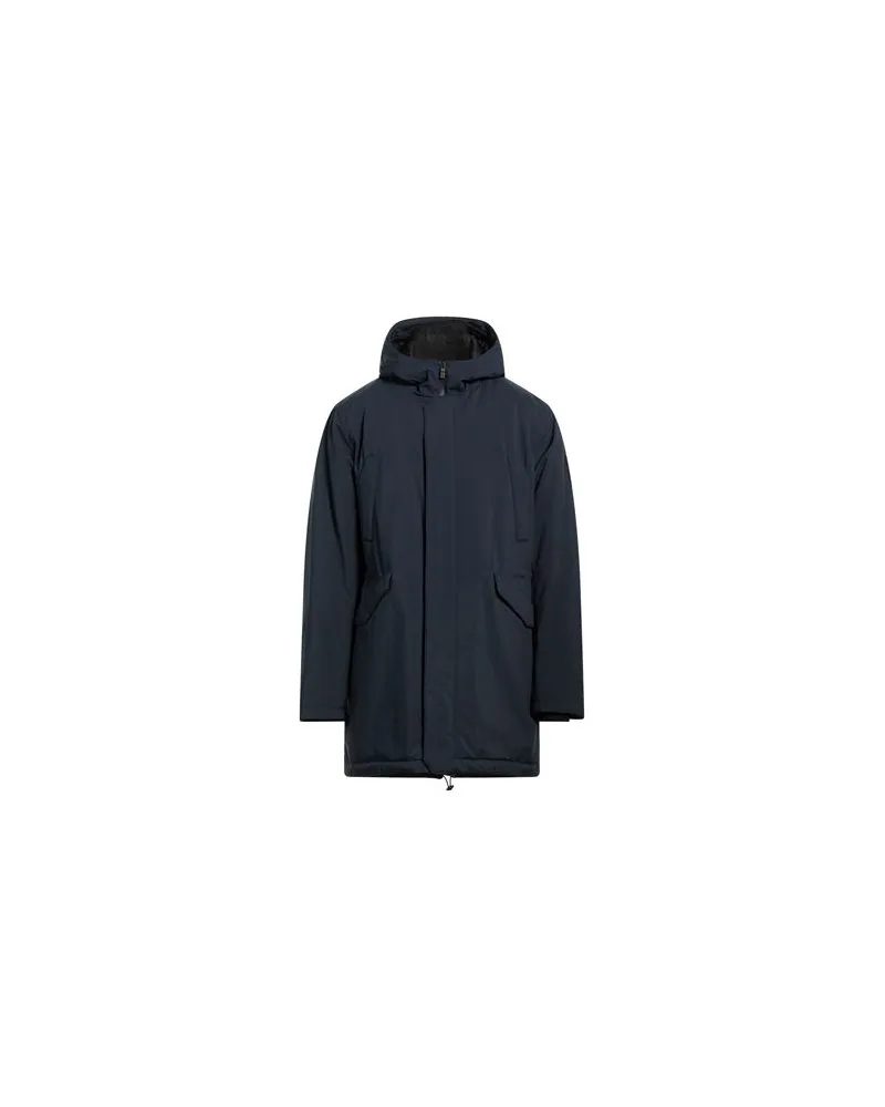 AT.P.CO JACKEN & MÄNTEL - Mäntelauf YOOX.COM Marineblau