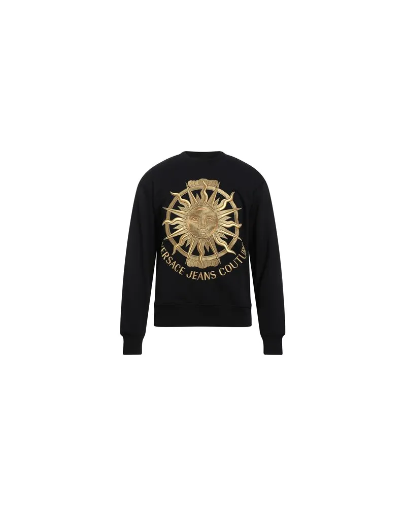 Versace Jeans TOPS - Sweatshirtsauf YOOX.COM Schwarz