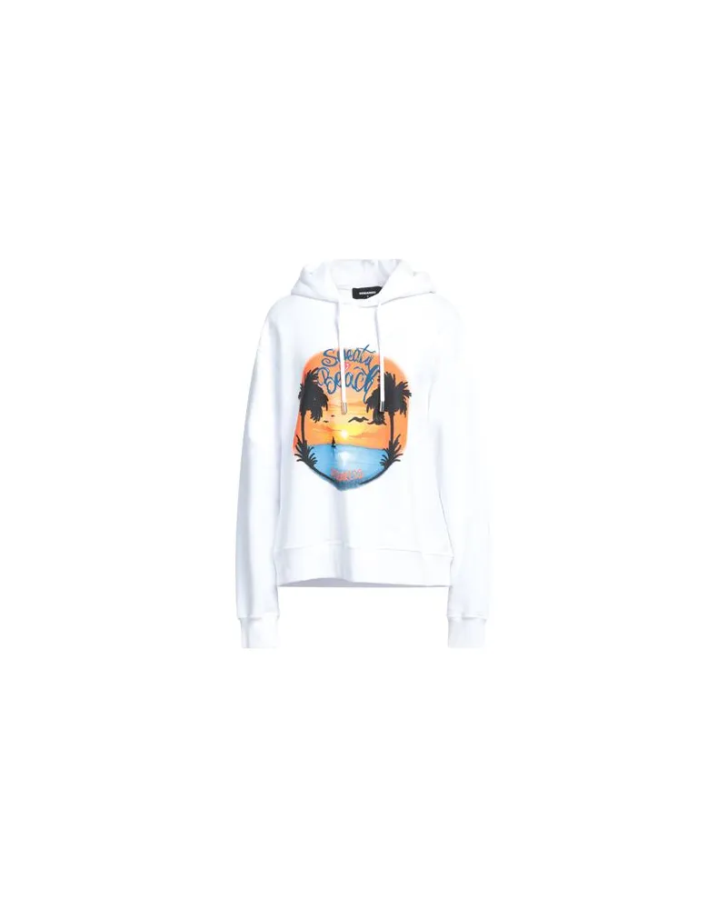 Dsquared2 TOPS - Sweatshirtsauf YOOX.COM Weiß