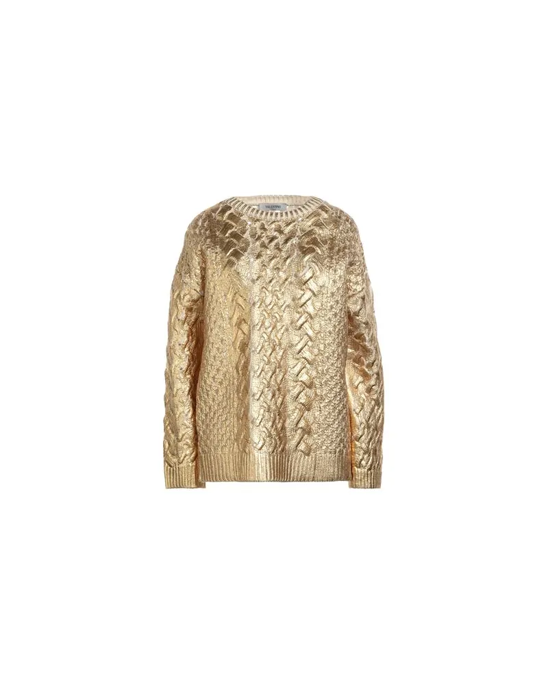 Valentino Garavani STRICKWAREN - Pulloverauf YOOX.COM Gold