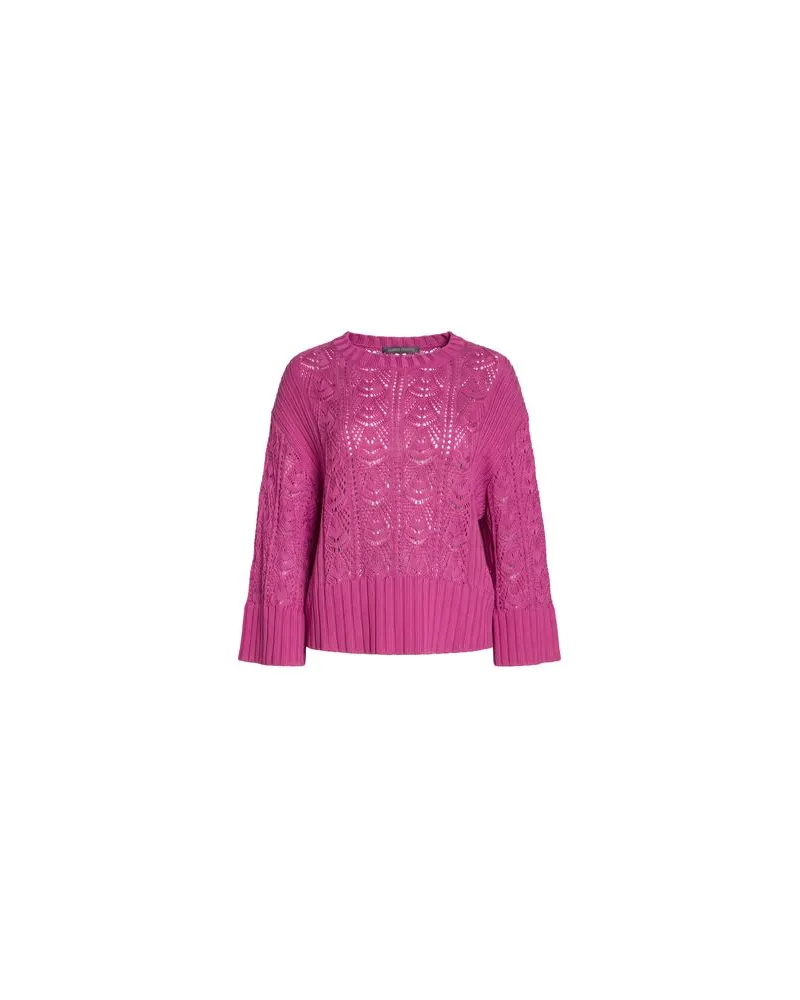 Alberta Ferretti STRICKWAREN - Pulloverauf YOOX.COM Magenta