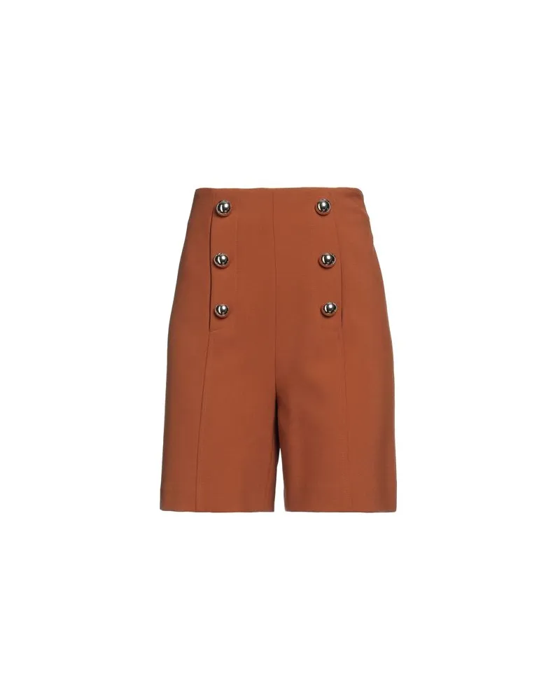 Simona Corsellini HOSEN & RÖCKE - Shorts & Bermudashortsauf YOOX.COM Lederfarben