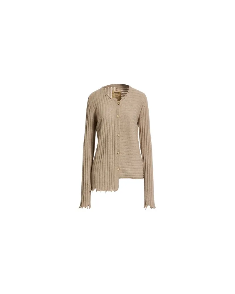 Uma Wang STRICKWAREN - Strickjackenauf YOOX.COM Sand