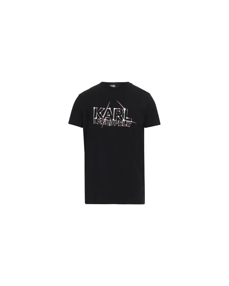 Karl Lagerfeld TOPS - T-shirtsauf YOOX.COM Schwarz
