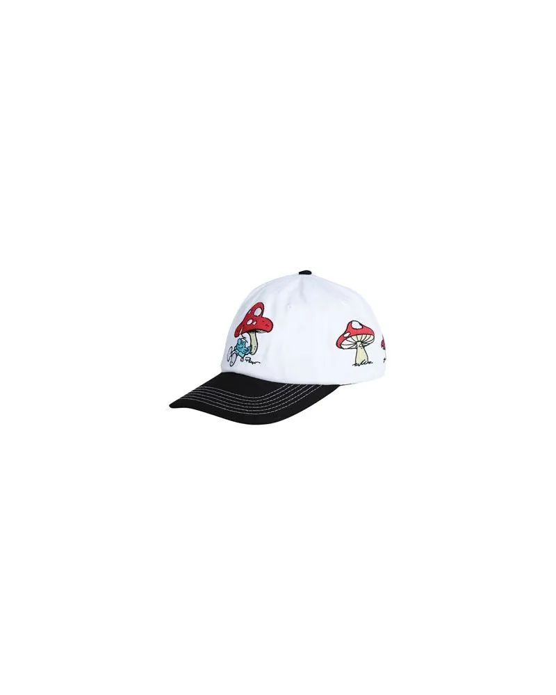Butter Goods Mushroom 6 Panel Cap  - ACCESSOIRES - Mützen & Hüteauf YOOX.COM Weiß