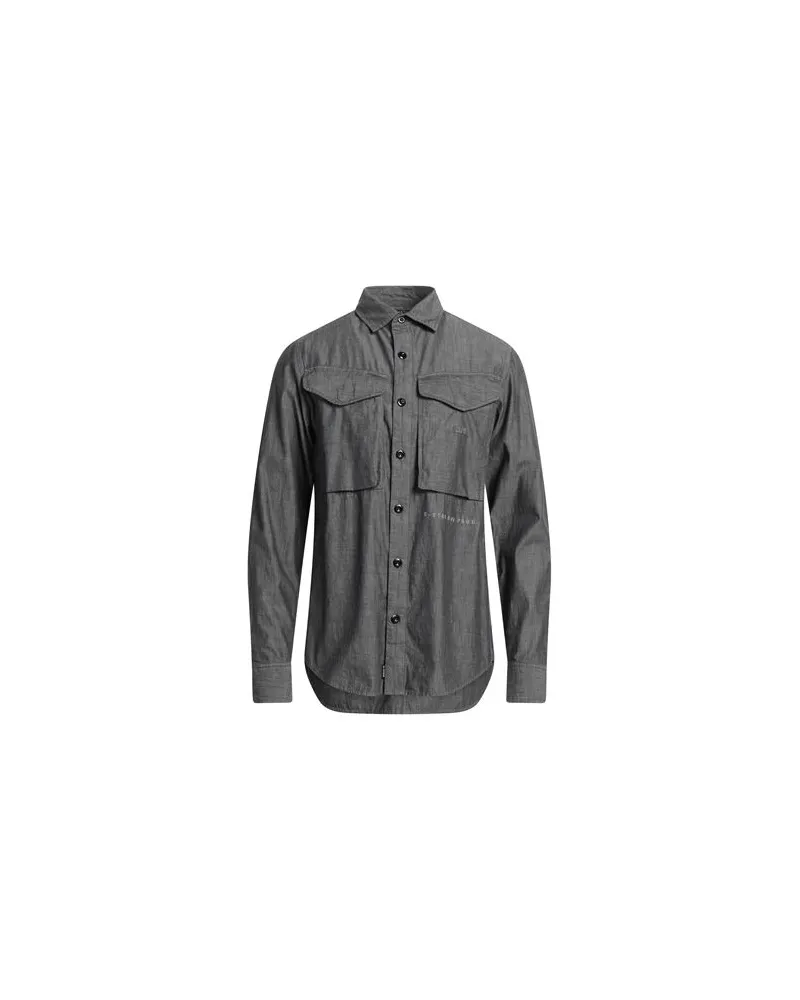 G-STAR RAW TOPS - Hemdenauf YOOX.COM Braungrau