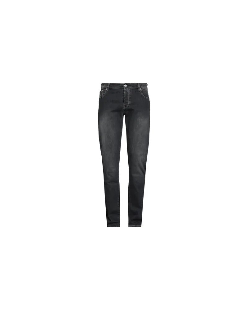 Luigi Borrelli HOSEN & RÖCKE - Jeanshosenauf YOOX.COM Schwarz