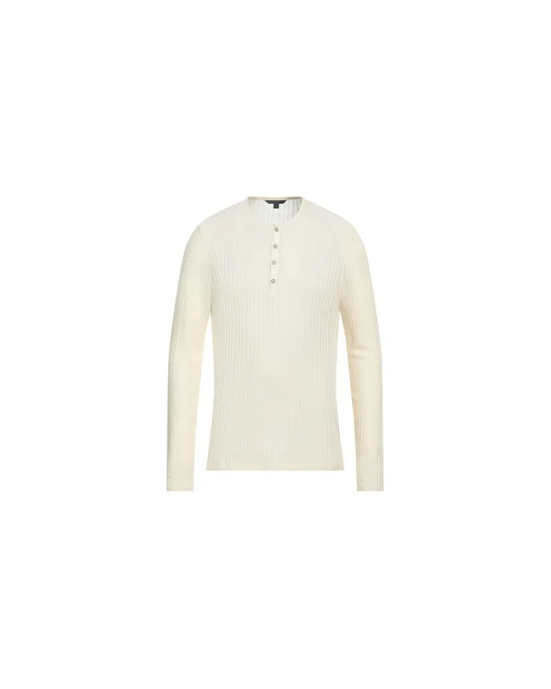 John Varvatos STRICKWAREN - Pulloverauf YOOX.COM Cremeweiß