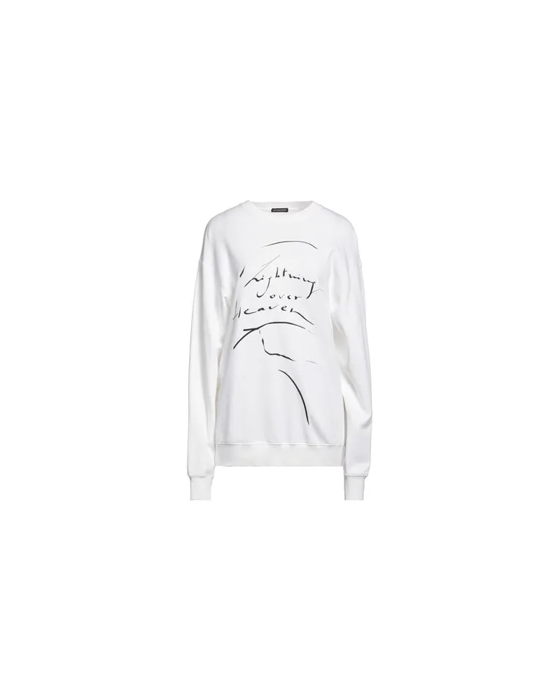 Ann Demeulemeester TOPS - Sweatshirtsauf YOOX.COM Weiß