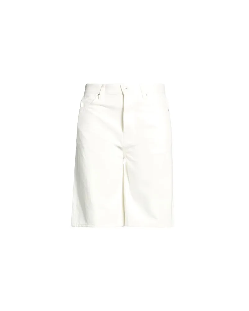 Jil Sander WARDROBE - HOSEN & RÖCKE - Jeansshortsauf YOOX.COM Weiß