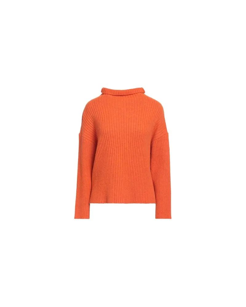AKEP STRICKWAREN - Rollkragenpulloverauf YOOX.COM Orange