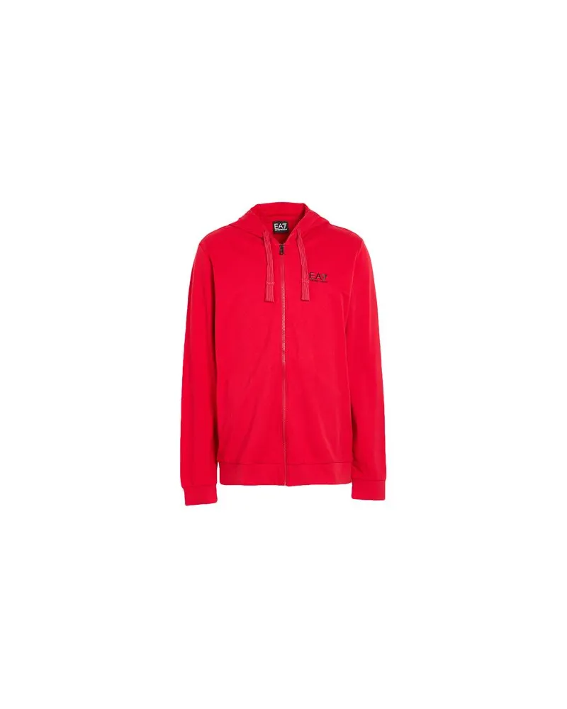 EA7 TOPS - Sweatshirtsauf YOOX.COM Tomatenrot