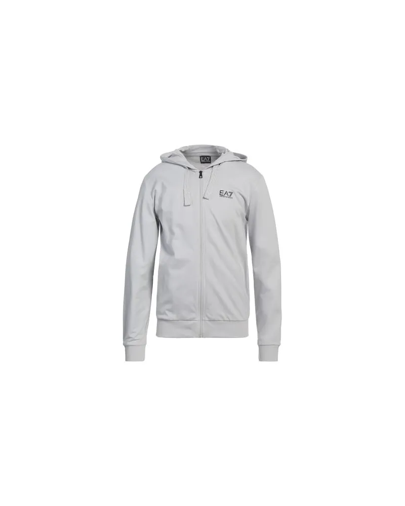 EA7 TOPS - Sweatshirtsauf YOOX.COM Hellgrau