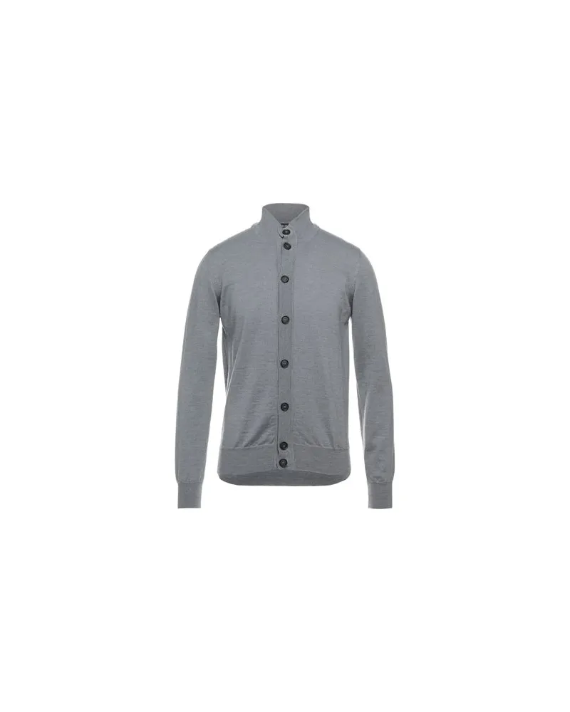 Alpha Studio STRICKWAREN - Strickjackenauf YOOX.COM Grau