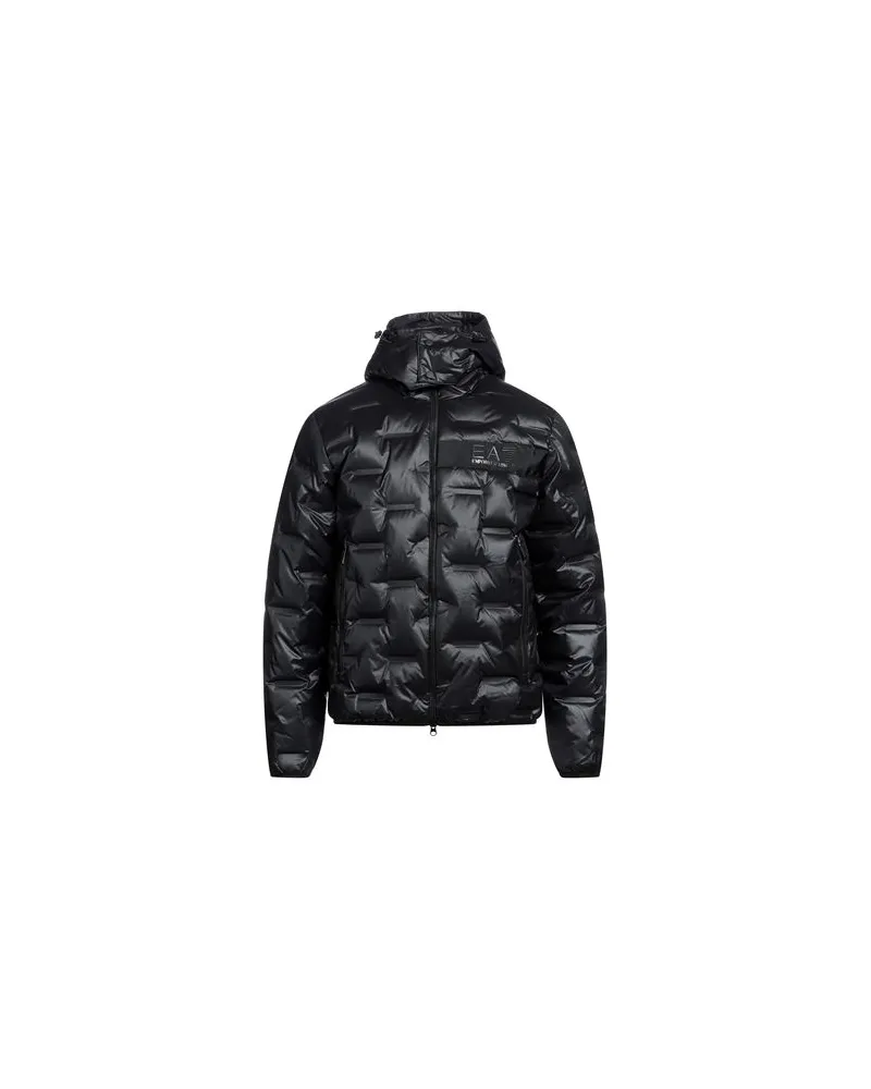 EA7 JACKEN & MÄNTEL - Pufferjacken & Daunenjackenauf YOOX.COM Schwarz