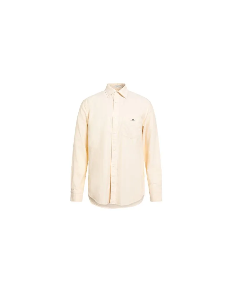 Gant TOPS - Hemdenauf YOOX.COM Pastellgelb