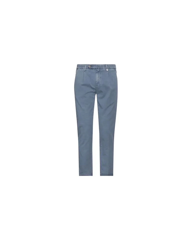MYTHS HOSEN & RÖCKE - Hosenauf YOOX.COM Taubenblau