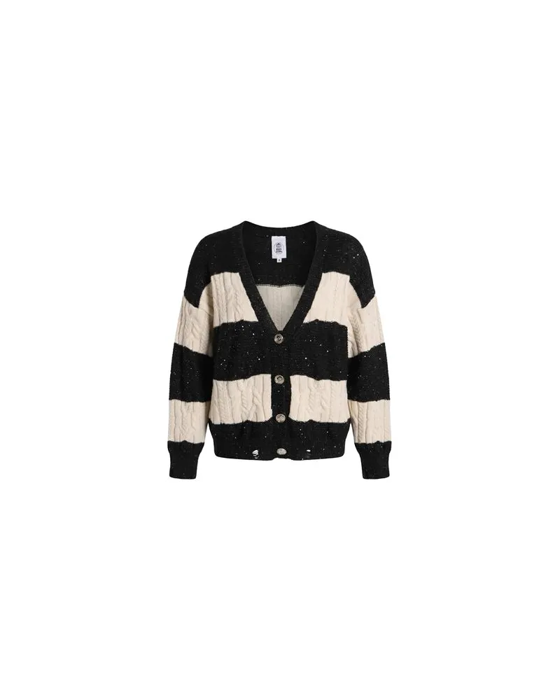 Le Volière STRICKWAREN - Strickjackenauf YOOX.COM Schwarz
