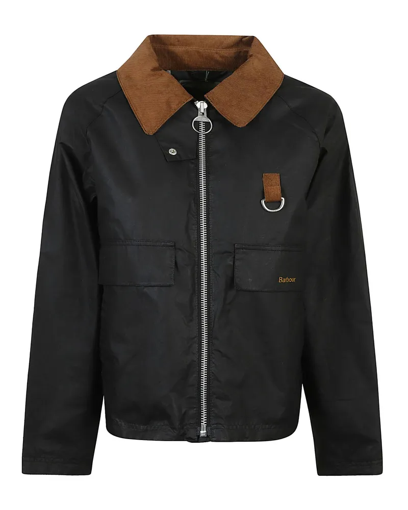 Barbour Mantel Schwarz