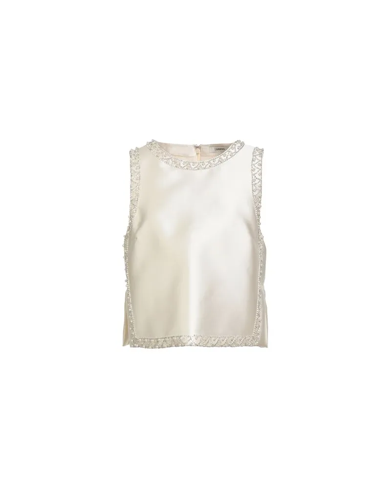 Sandro TOPS - Topsauf YOOX.COM Elfenbein