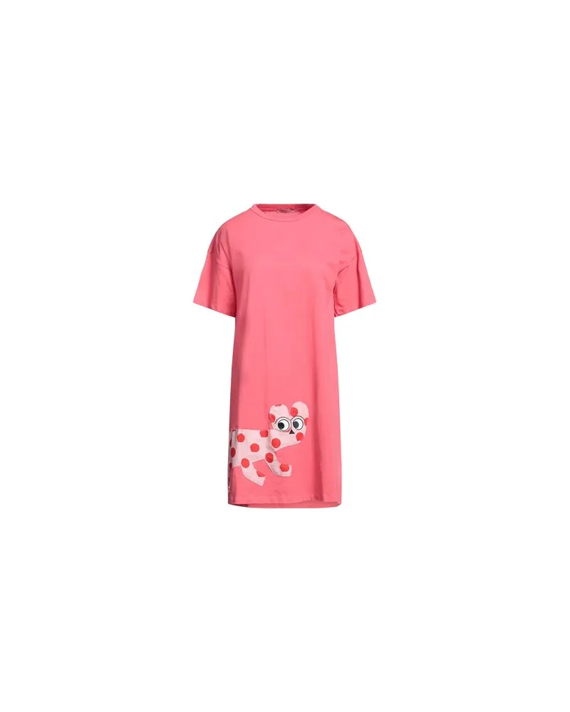 Rosé a Pois KLEIDER - Mini-Kleiderauf YOOX.COM Koralle