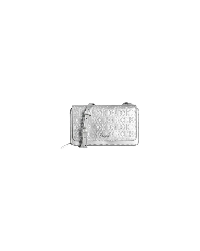Calvin Klein TASCHEN - Umhängetascheauf YOOX.COM Silber