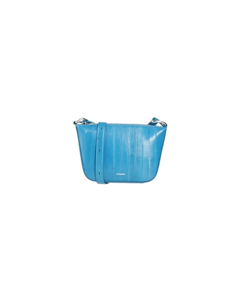 Jil Sander TASCHEN - Umhängetascheauf YOOX.COM Azurblau